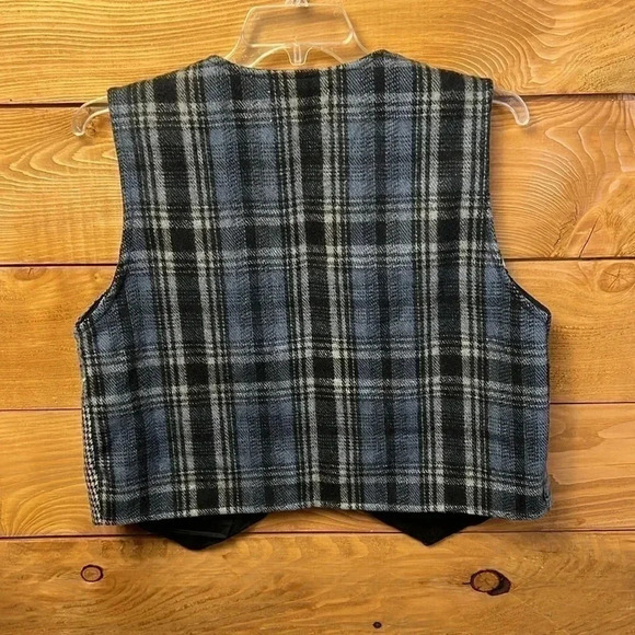 WOMENS KAREN HART VEST BLUE SIZE LARGE - Picture 3 of 6